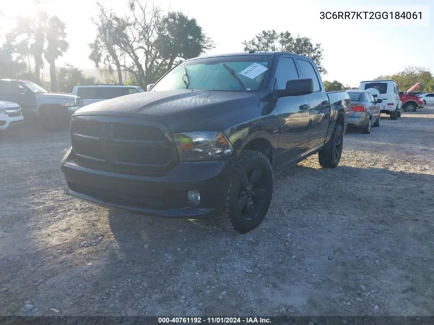 3C6RR7KT2GG184061 2016 Ram 1500 Express