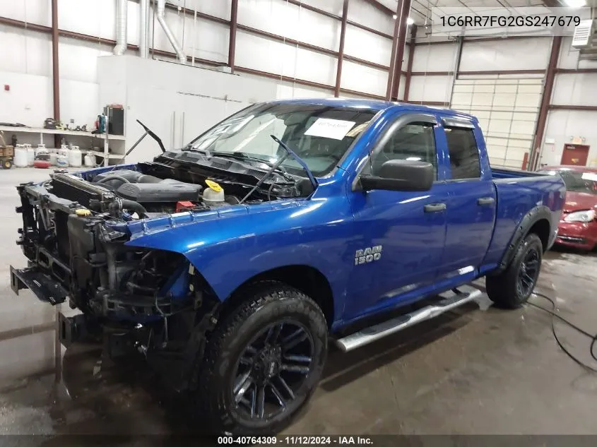 1C6RR7FG2GS247679 2016 Ram 1500 St