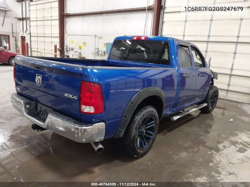 1C6RR7FG2GS247679 2016 Ram 1500 St