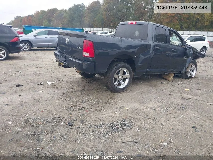 2016 Ram 1500 Express VIN: 1C6RR7FTXGS359448 Lot: 40796025