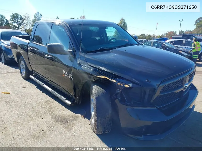 2016 Ram 1500 Express VIN: 1C6RR7KG9GS371650 Lot: 40815456