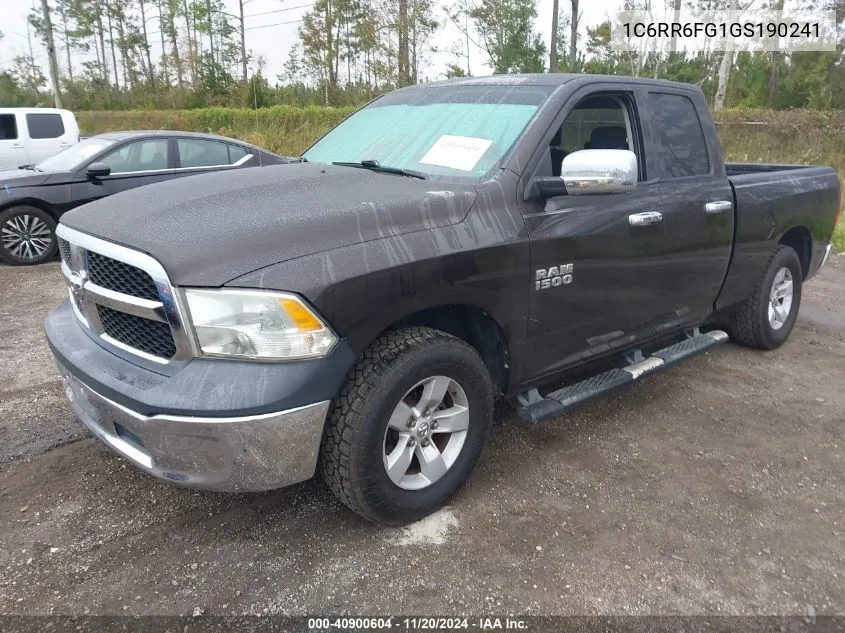 2016 Ram 1500 Tradesman VIN: 1C6RR6FG1GS190241 Lot: 40900604