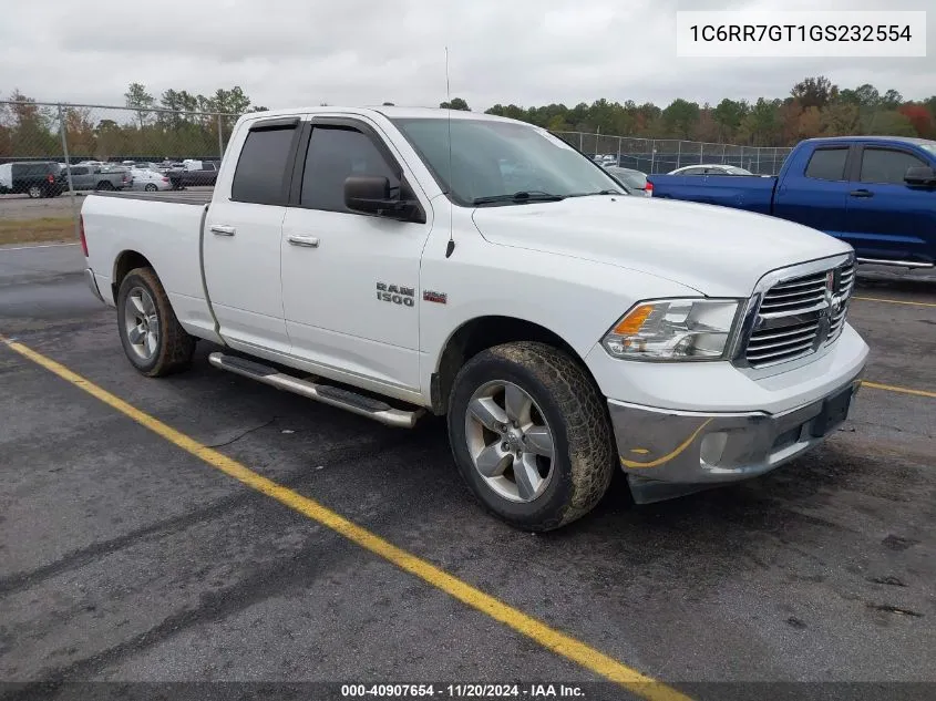 2016 Ram 1500 Big Horn VIN: 1C6RR7GT1GS232554 Lot: 40907654