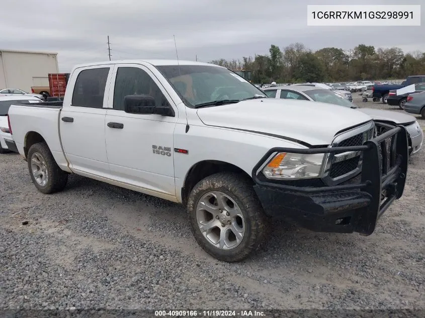 2016 Ram 1500 Tradesman VIN: 1C6RR7KM1GS298991 Lot: 40909166