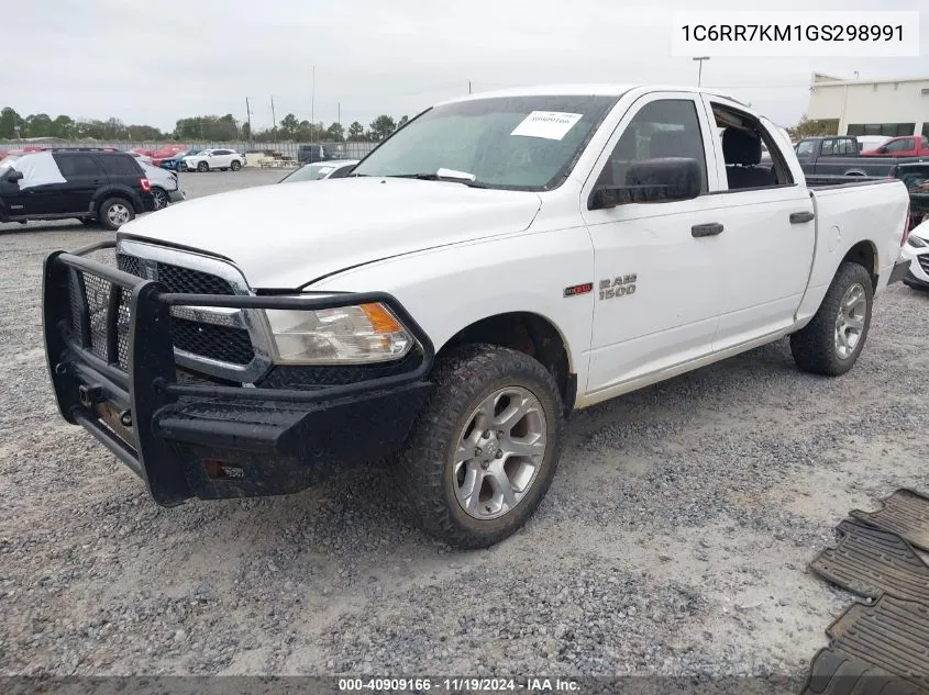 2016 Ram 1500 Tradesman VIN: 1C6RR7KM1GS298991 Lot: 40909166