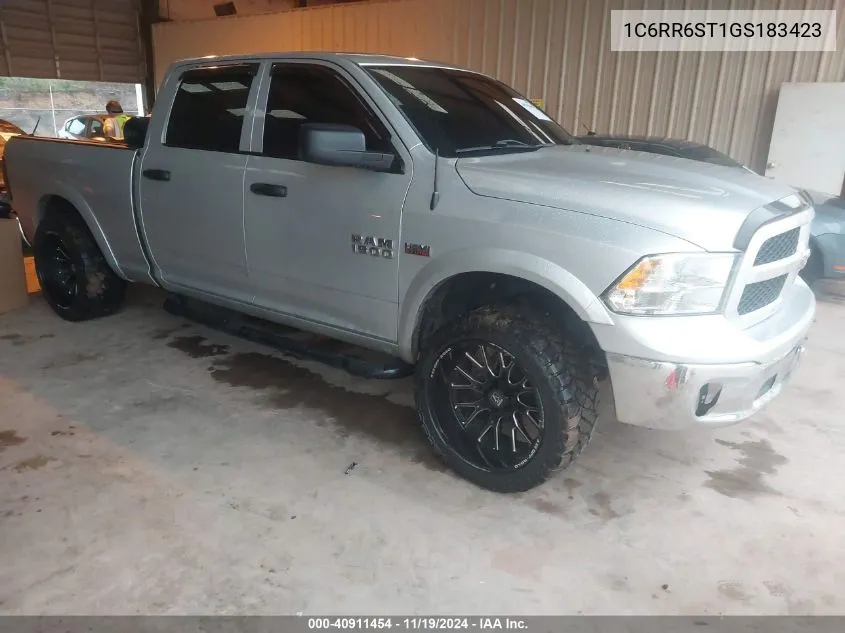 2016 Ram 1500 Tradesman VIN: 1C6RR6ST1GS183423 Lot: 40911454