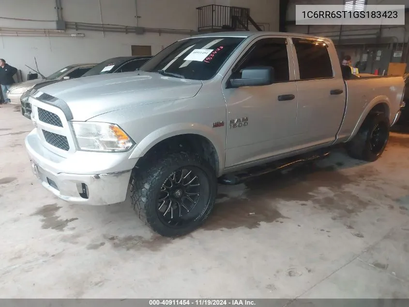 2016 Ram 1500 Tradesman VIN: 1C6RR6ST1GS183423 Lot: 40911454