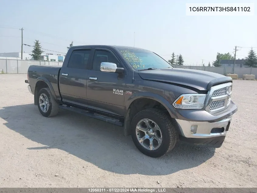 1C6RR7NT3HS841102 2017 Ram 1500 Laramie