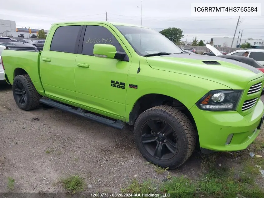 2017 Ram 1500 Sport VIN: 1C6RR7MT4HS765584 Lot: 12050773