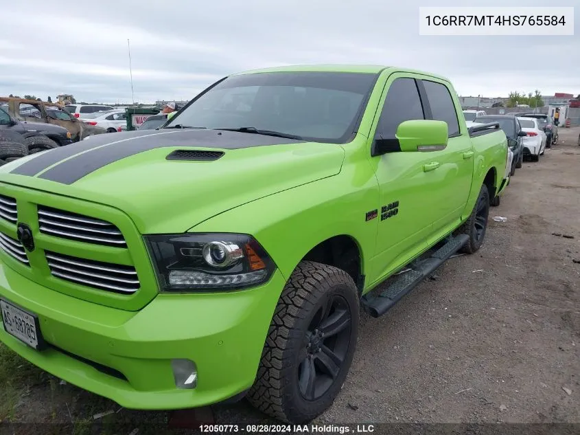 2017 Ram 1500 Sport VIN: 1C6RR7MT4HS765584 Lot: 12050773