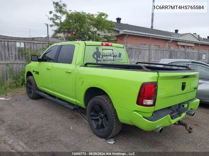 2017 Ram 1500 Sport VIN: 1C6RR7MT4HS765584 Lot: 12050773