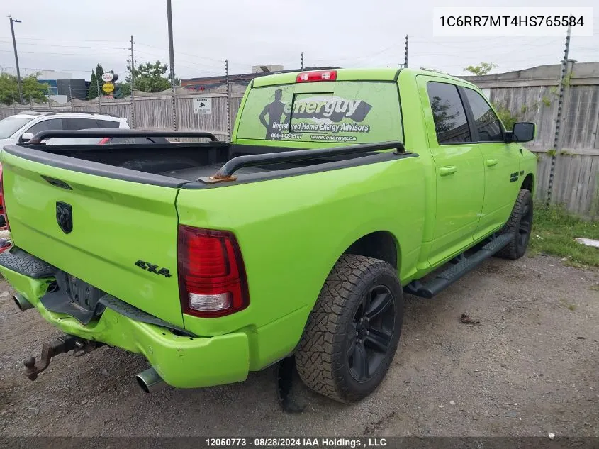 2017 Ram 1500 Sport VIN: 1C6RR7MT4HS765584 Lot: 12050773