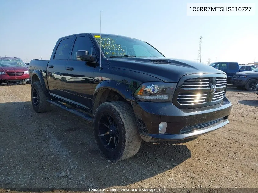 2017 Ram 1500 Sport VIN: 1C6RR7MT5HS516727 Lot: 12065491