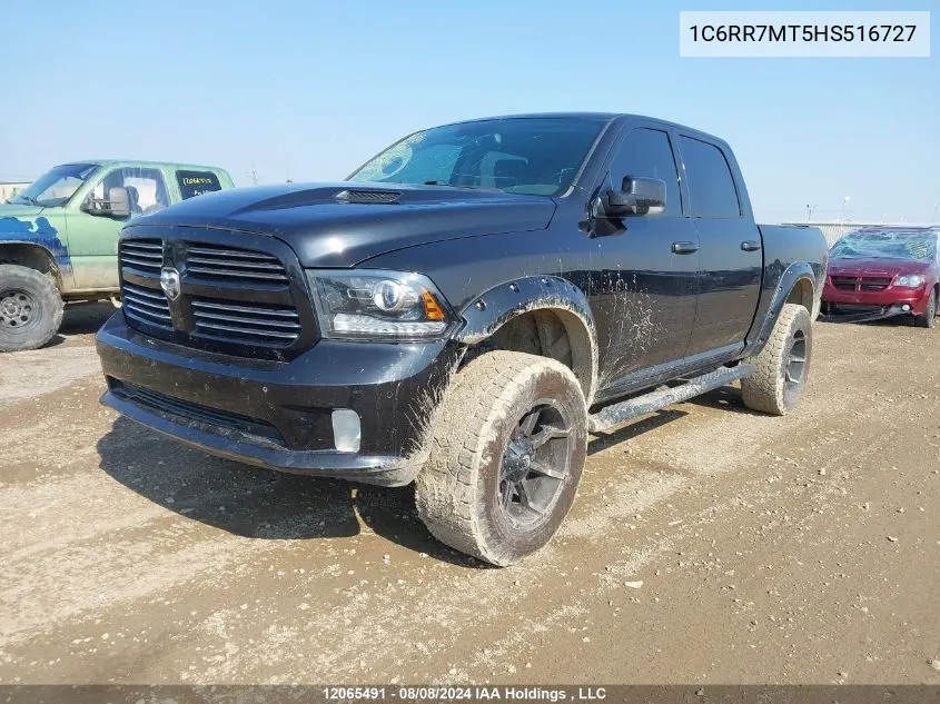 2017 Ram 1500 Sport VIN: 1C6RR7MT5HS516727 Lot: 12065491