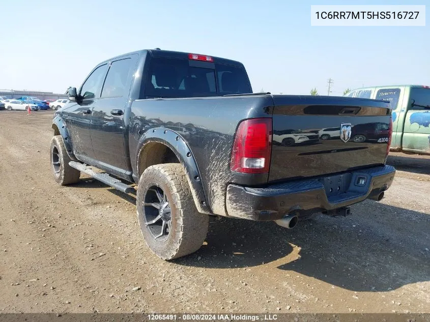 2017 Ram 1500 Sport VIN: 1C6RR7MT5HS516727 Lot: 12065491