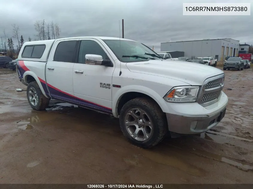 2017 Ram 1500 Laramie VIN: 1C6RR7NM3HS873380 Lot: 12069326