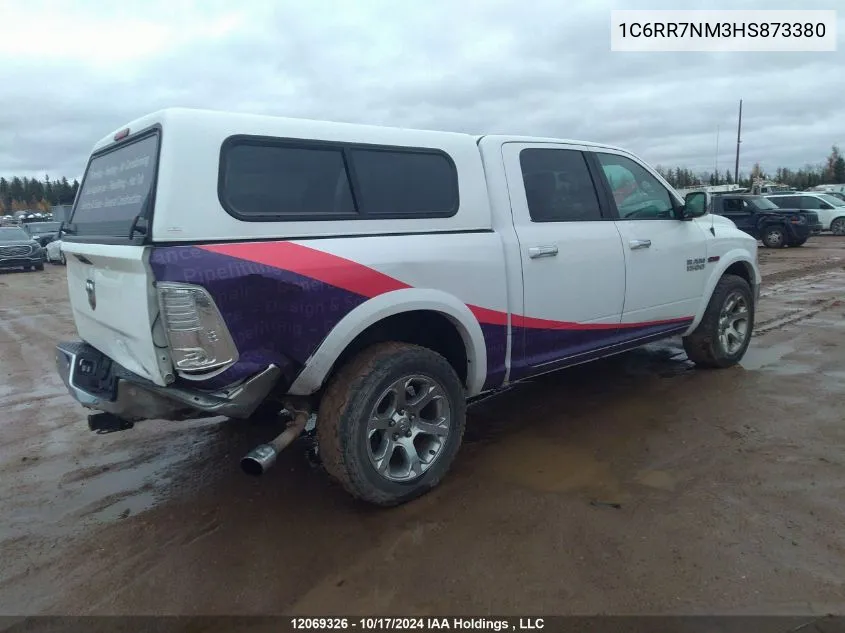 2017 Ram 1500 Laramie VIN: 1C6RR7NM3HS873380 Lot: 12069326