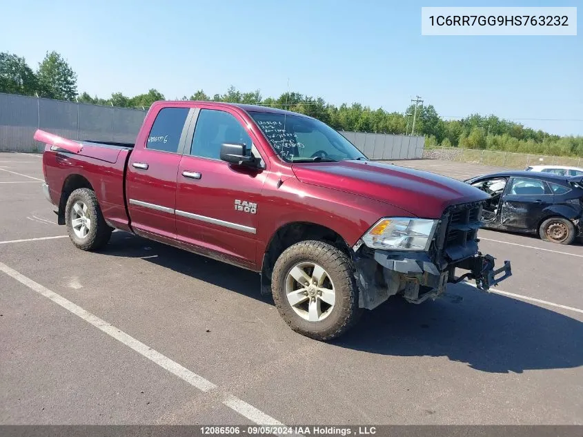 2017 Ram 1500 Slt VIN: 1C6RR7GG9HS763232 Lot: 12086506