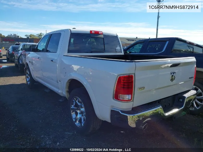 2017 Ram 1500 Laramie VIN: 1C6RR7NM9HS872914 Lot: 12099822