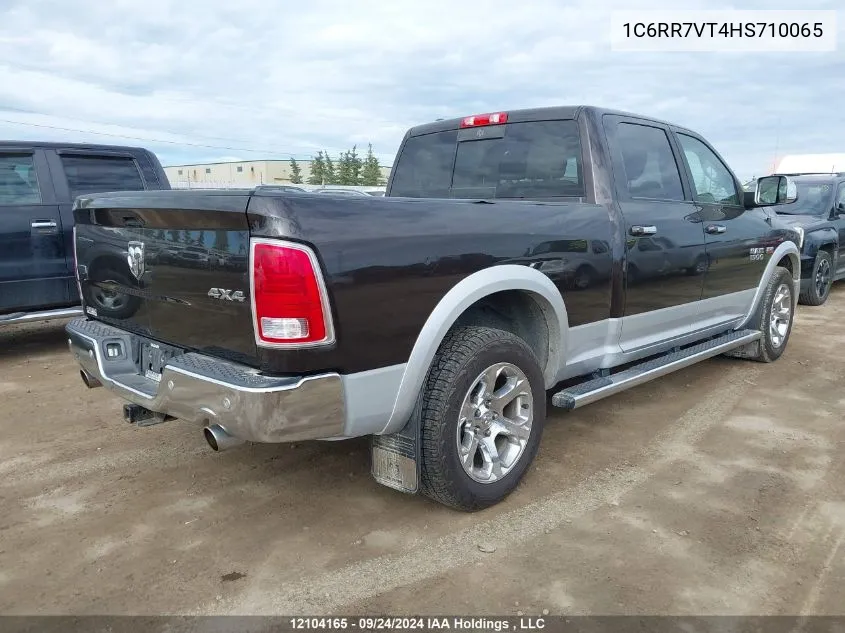 2017 Ram 1500 Laramie VIN: 1C6RR7VT4HS710065 Lot: 12104165