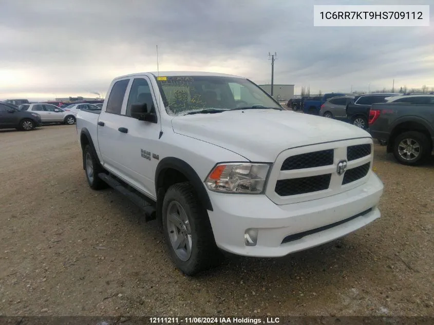 2017 Ram 1500 St VIN: 1C6RR7KT9HS709112 Lot: 12111211