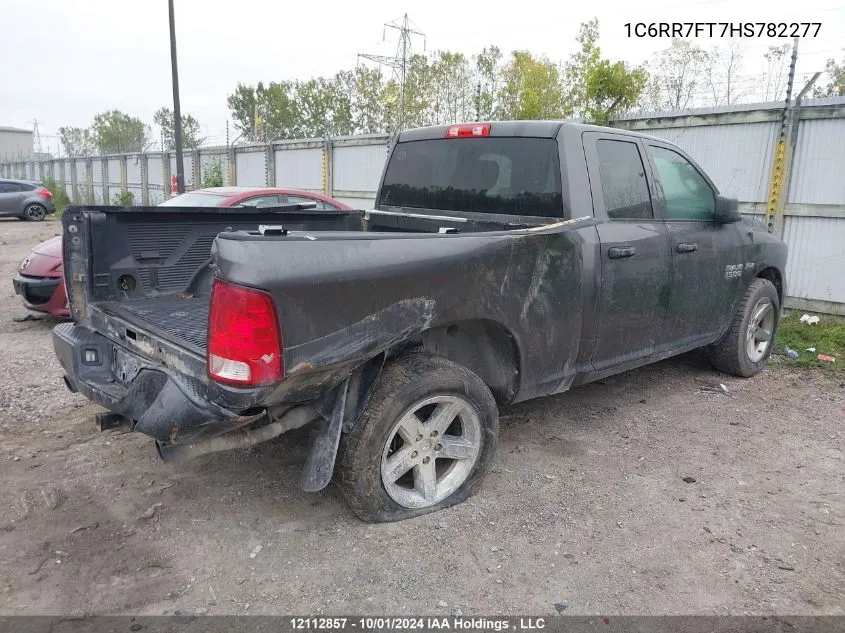 2017 Ram 1500 St VIN: 1C6RR7FT7HS782277 Lot: 12112857