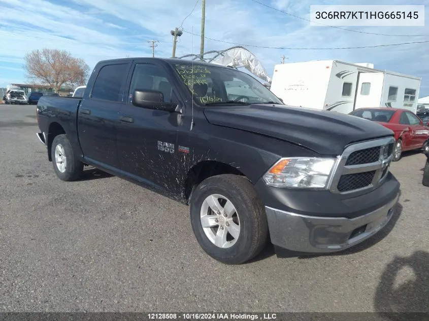 2017 Ram 1500 St VIN: 3C6RR7KT1HG665145 Lot: 12128508