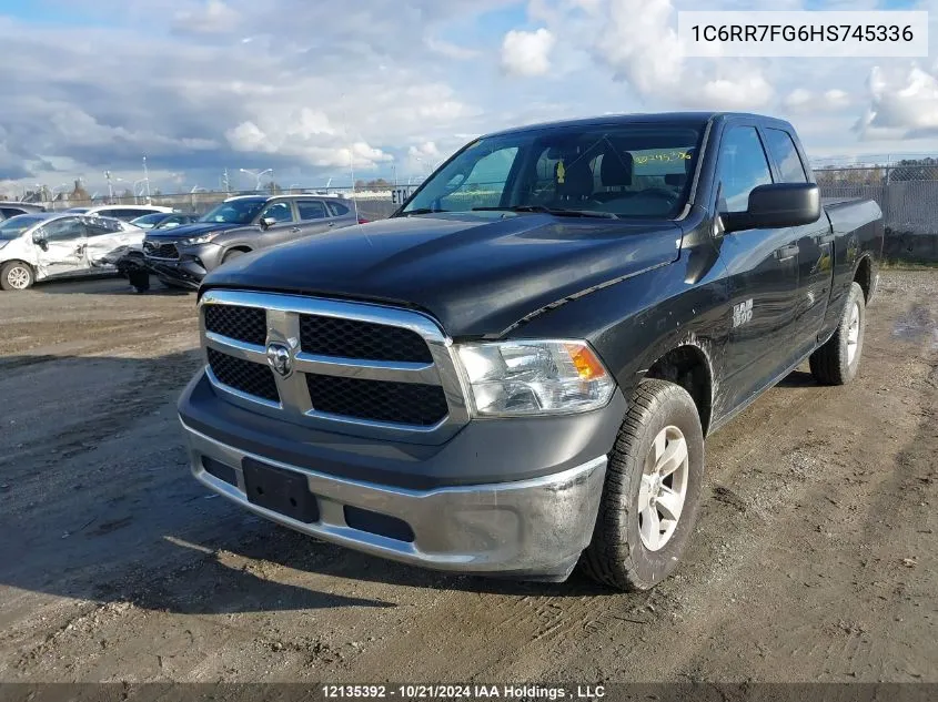 2017 Ram 1500 St VIN: 1C6RR7FG6HS745336 Lot: 12135392