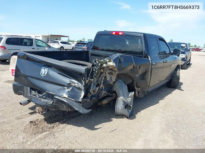 2017 Ram 1500 St VIN: 1C6RR7FT8HS669373 Lot: 39295708