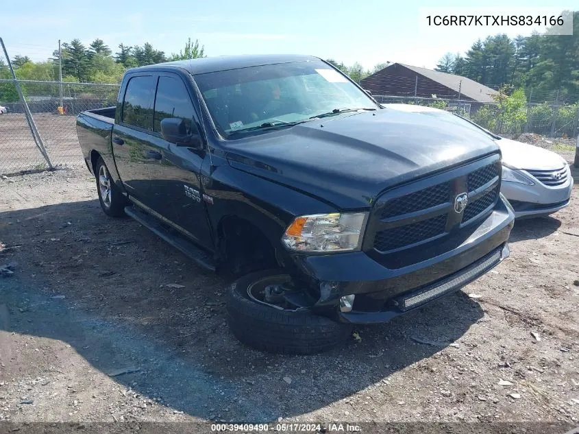 2017 Ram 1500 Express 4X4 5'7 Box VIN: 1C6RR7KTXHS834166 Lot: 39409490