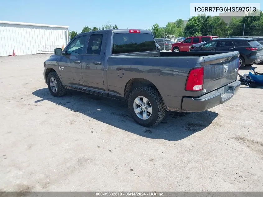 1C6RR7FG6HS597513 2017 Ram 1500 Express Quad Cab 4X4 6'4 Box