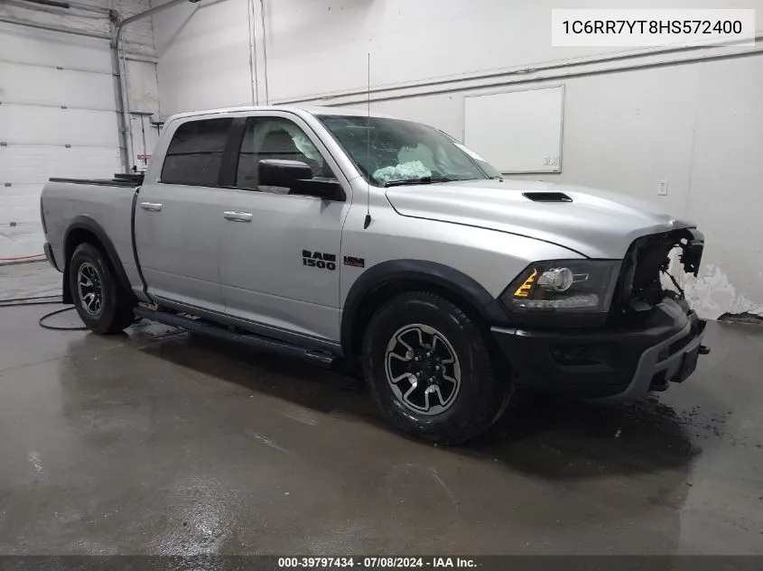 2017 Ram 1500 VIN: 1C6RR7YT8HS572400 Lot: 39797434