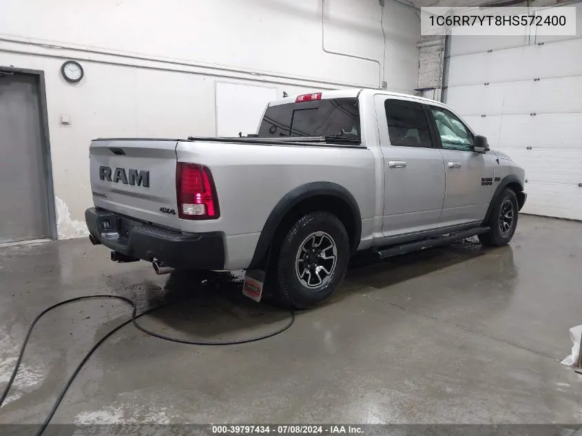 2017 Ram 1500 VIN: 1C6RR7YT8HS572400 Lot: 39797434