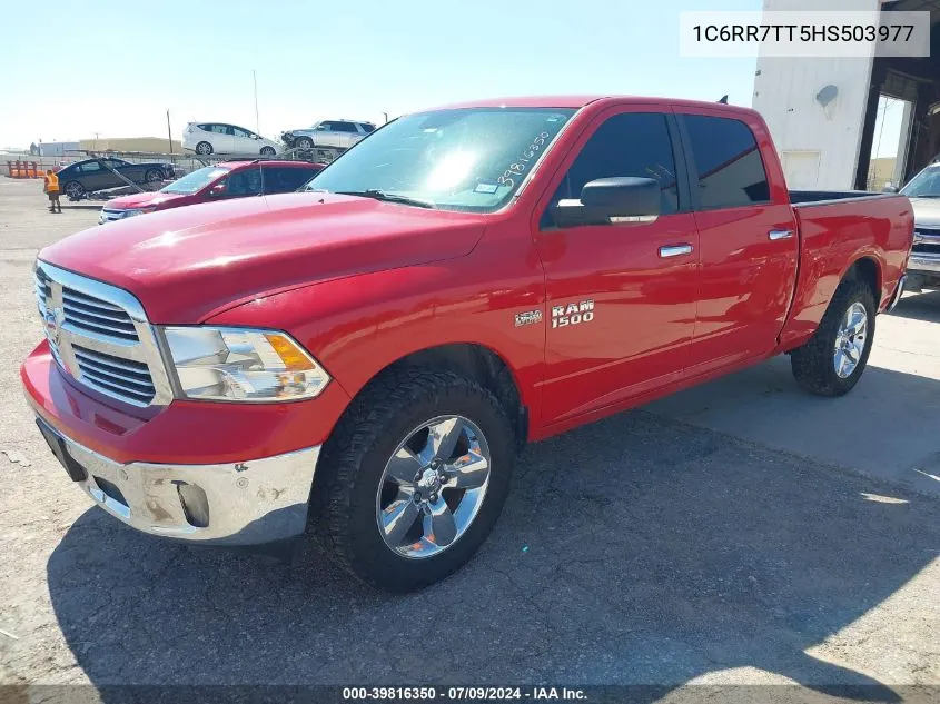 2017 Ram 1500 Lone Star 4X4 6'4 Box VIN: 1C6RR7TT5HS503977 Lot: 39816350