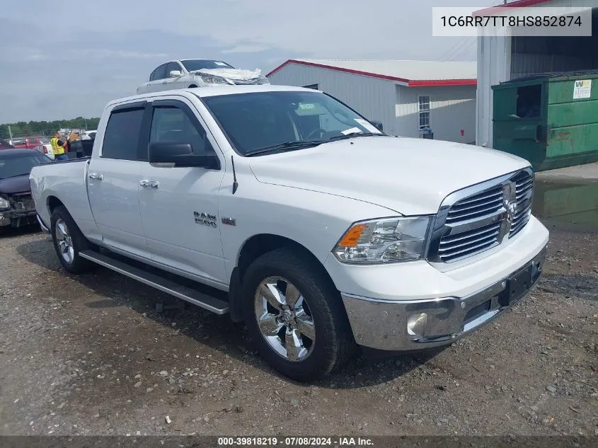 2017 Ram 1500 Big Horn 4X4 6'4 Box VIN: 1C6RR7TT8HS852874 Lot: 39818219