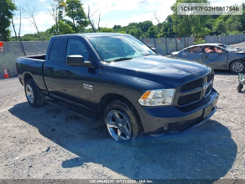 1C6RR7FG2HS617546 2017 Ram 1500 Express Quad Cab 4X4 6'4 Box