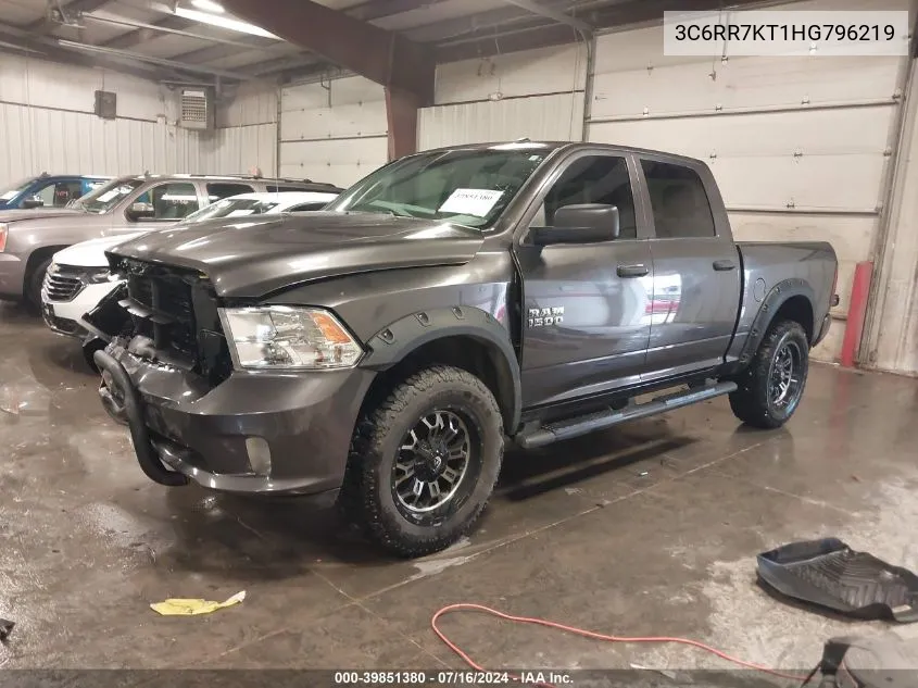 3C6RR7KT1HG796219 2017 Ram 1500 Express 4X4 5'7 Box