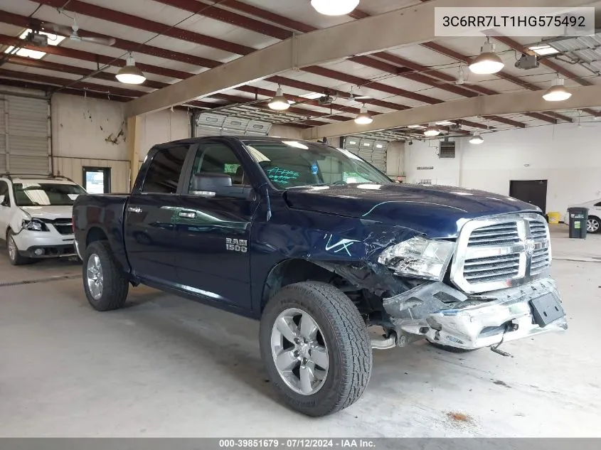 3C6RR7LT1HG575492 2017 Ram 1500 Big Horn 4X4 5'7 Box