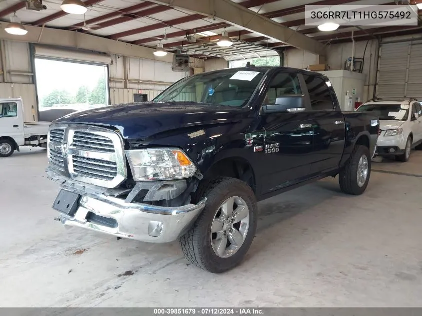 3C6RR7LT1HG575492 2017 Ram 1500 Big Horn 4X4 5'7 Box