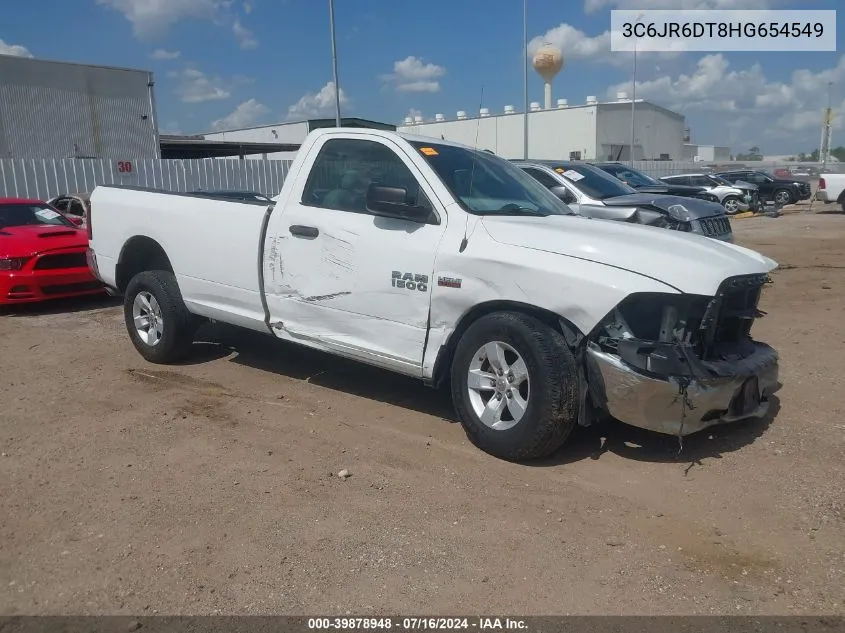 3C6JR6DT8HG654549 2017 Ram 1500 Tradesman Regular Cab 4X2 8' Box