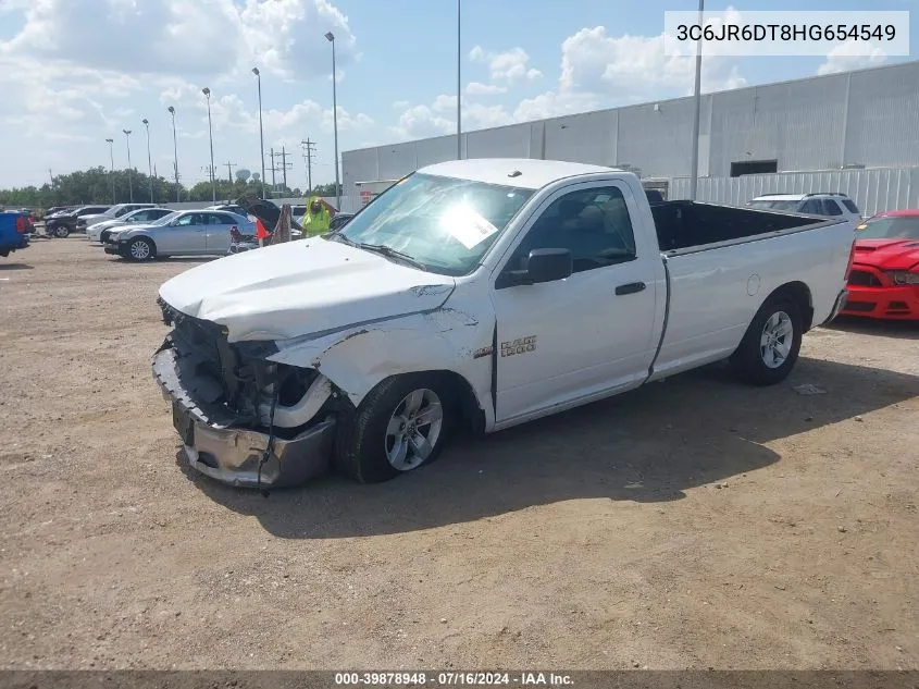 2017 Ram 1500 Tradesman Regular Cab 4X2 8' Box VIN: 3C6JR6DT8HG654549 Lot: 39878948