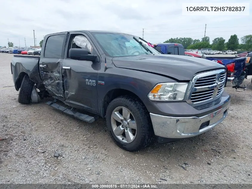 1C6RR7LT2HS782837 2017 Ram 1500 Big Horn 4X4 5'7 Box