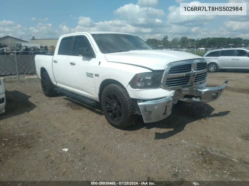 1C6RR7LT8HS502984 2017 Ram 1500 Big Horn 4X4 5'7 Box