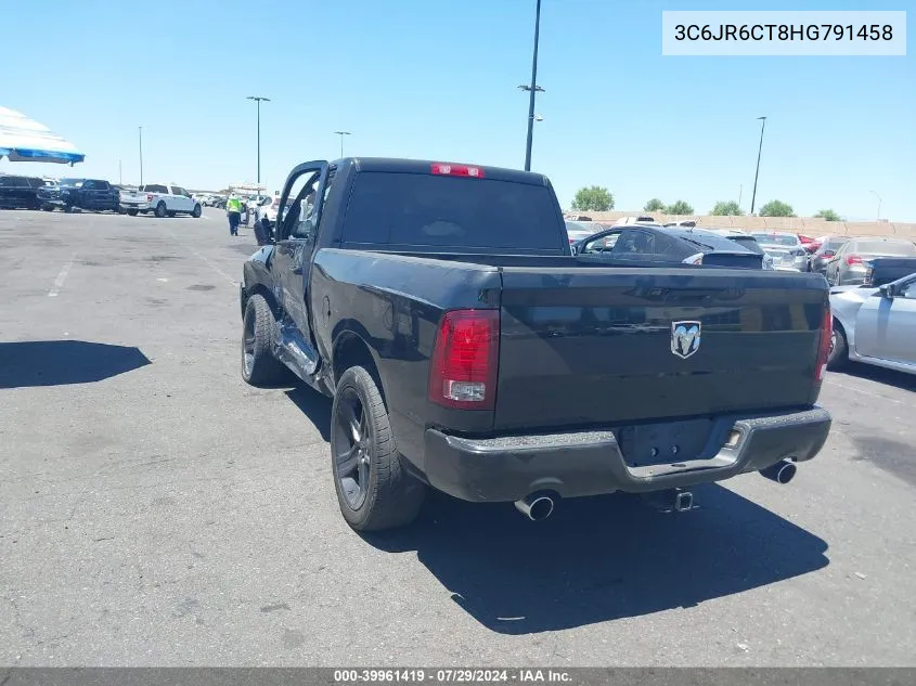 3C6JR6CT8HG791458 2017 Ram 1500 Sport Regular Cab 4X2 6'4 Box