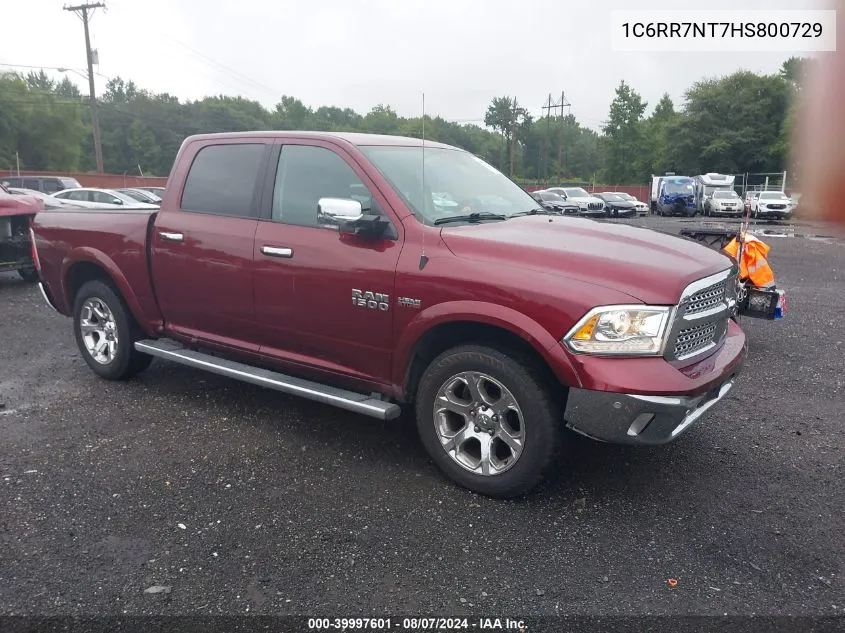 1C6RR7NT7HS800729 2017 Ram 1500 Laramie 4X4 5'7 Box