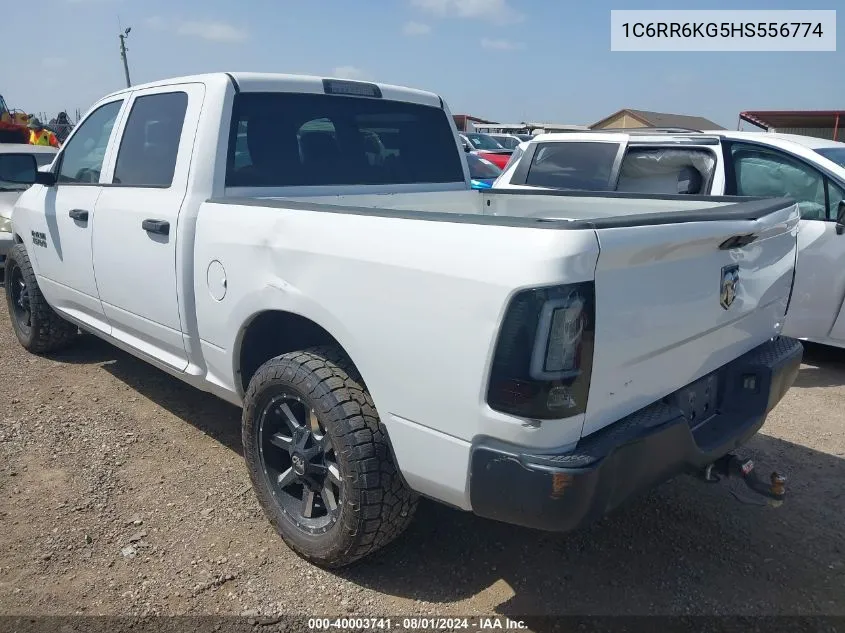 2017 Ram 1500 Tradesman 4X2 5'7 Box VIN: 1C6RR6KG5HS556774 Lot: 40003741