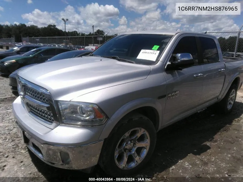 2017 Ram 1500 Laramie 4X4 5'7 Box VIN: 1C6RR7NM2HS876965 Lot: 40043954