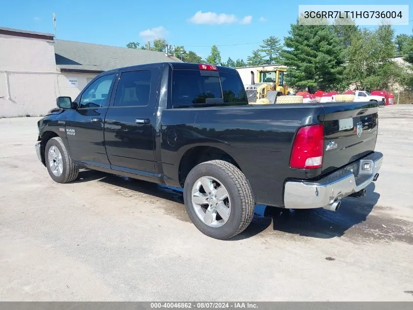 3C6RR7LT1HG736004 2017 Ram 1500 Big Horn 4X4 5'7 Box