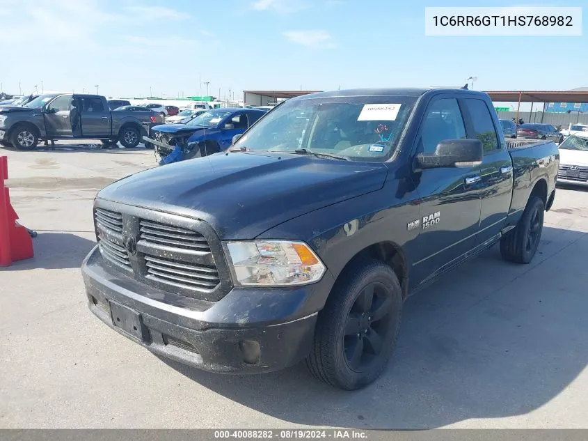 1C6RR6GT1HS768982 2017 Ram 1500 Big Horn Quad Cab 4X2 6'4 Box