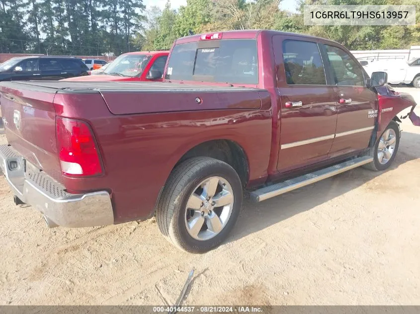 2017 Ram 1500 Slt VIN: 1C6RR6LT9HS613957 Lot: 40144537